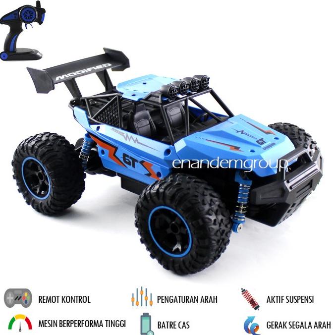 Mainan Mobil Remote Kontrol RC Offroad Rock Climbing Modified Propo