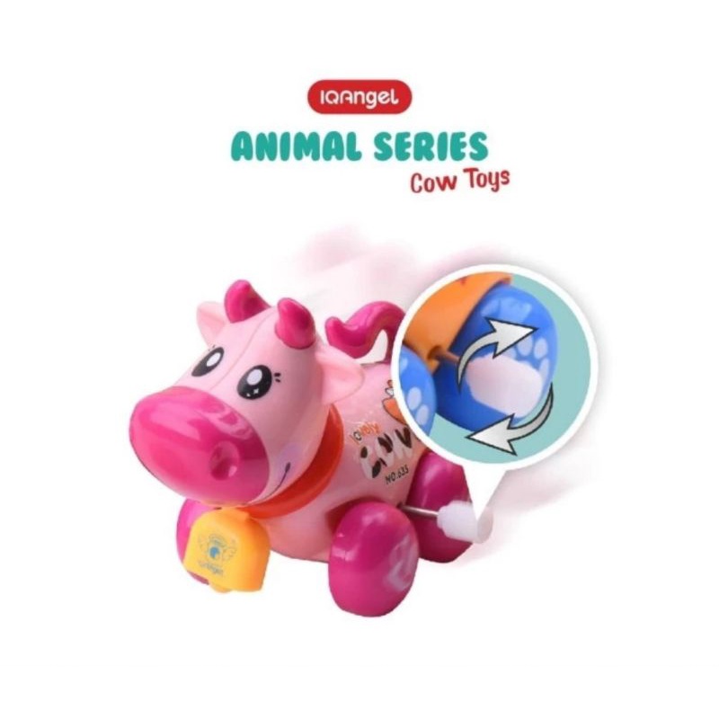 IQ Angel Cow Toys / sapi Mainan Anak / Mainan Edukasi Bayi / Mainan sapi  / Mainan Motorik Anak