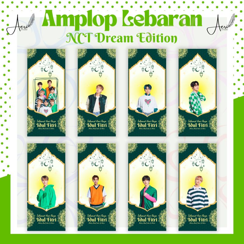 

Amplop Lebaran Panjang [K-Pop] NCT Dream Edition