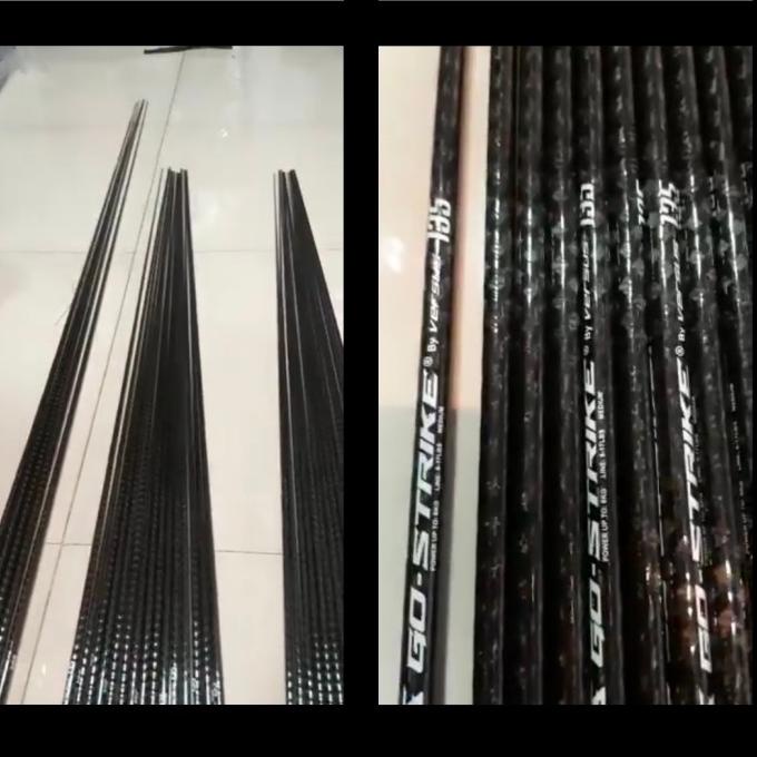 bahan carbon go strike versus 165 180 210 blank carbon kevlar ulir