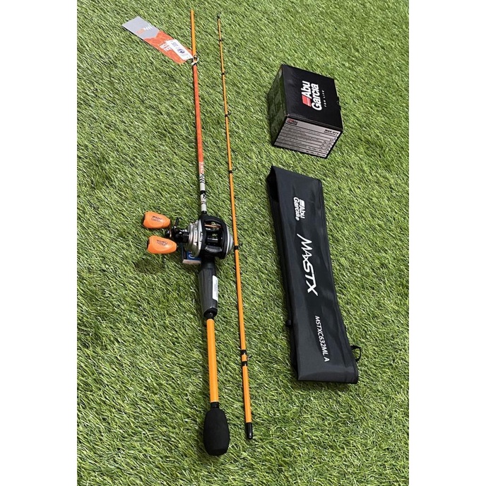 PAKET HEMAT ABU GARCIA MAX STX COMBO JORAN MAX STX REEL MAX4 STX HANDL