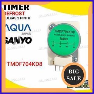 Timer Kulkas Defrost 2 Pintu Sanyo Aqua TMDF704KD8 1 3 1-3 Kaki Pin tools n parts 29M4R23