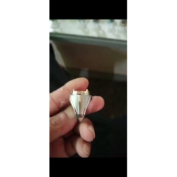 emban ikat ring monel super doff handmade