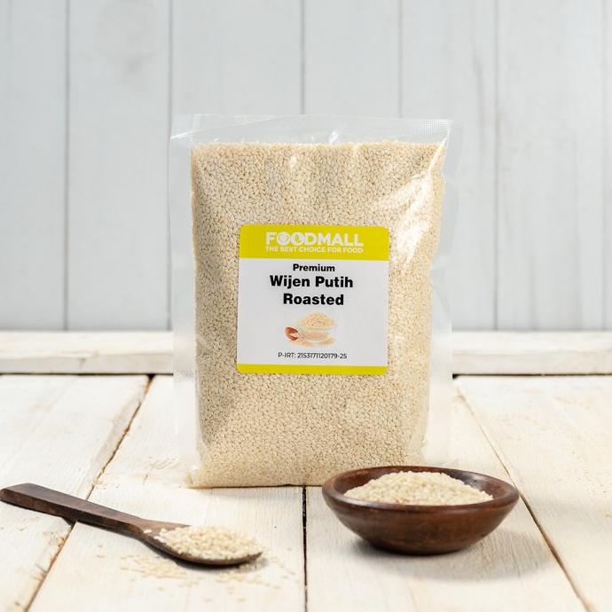 

PRODUK WIJEN PUTIH ROASTED / WIJEN PUTIH PANGGANG 250 GRAM