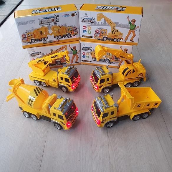 PROMO MURAH MAINAN ANAK TRUK EXCAVATOR CONSTRUKSI ENGINEERING MOBIL BEKO BOR TERBARU