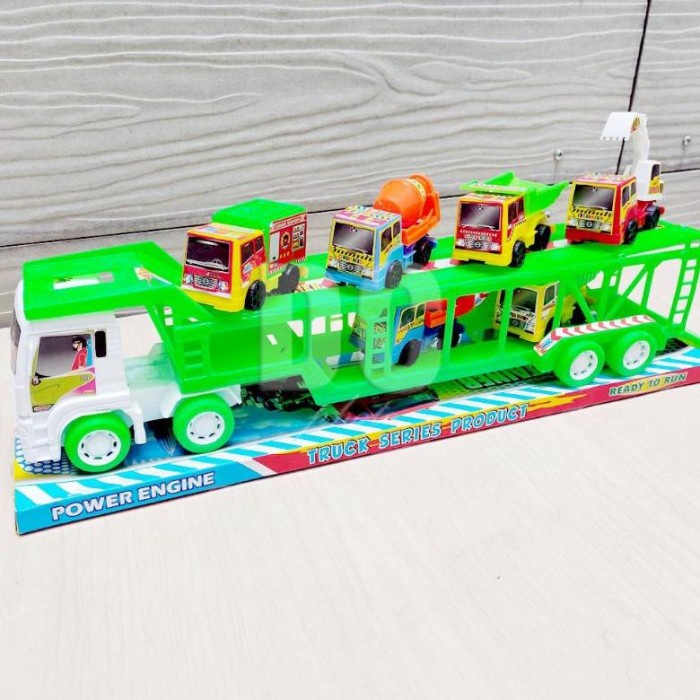 DISKON SPESIAL READY ST 2113 - MAINAN TRUK SCANIA KONTAINER MOTIFITY TRONTON BESAR TERMURAH