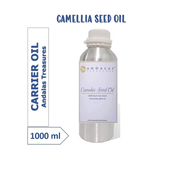 Terlaris 1000 Ml Camelia Seed Carrier Oil 100% Murni&Alami Food Grade Plant Oil