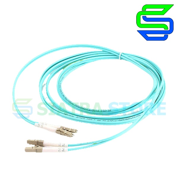 Patch Cord Fiber Optic OM3 LC-LC Duplex 5 Meter OM3