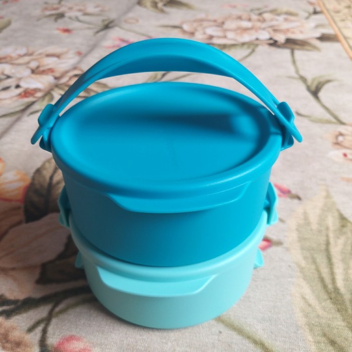 Rantangku Tupperware Rantang 2 Susun - Fun Click To Go - Rantang Tupperware[07]