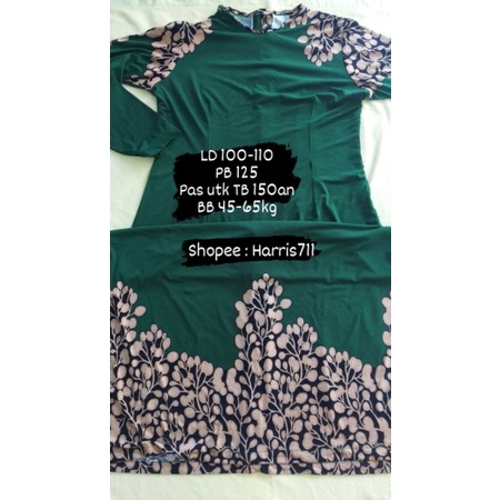 Gamis Hijau botol / gamis Jotol / Gamis Preloved