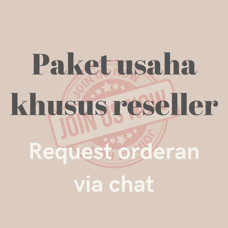 Paket Usaha Kosmetik Untuk reseller