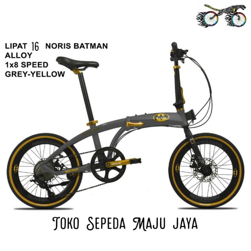 Sepeda Lipat 16 inch Pacific Noris Batman 16”