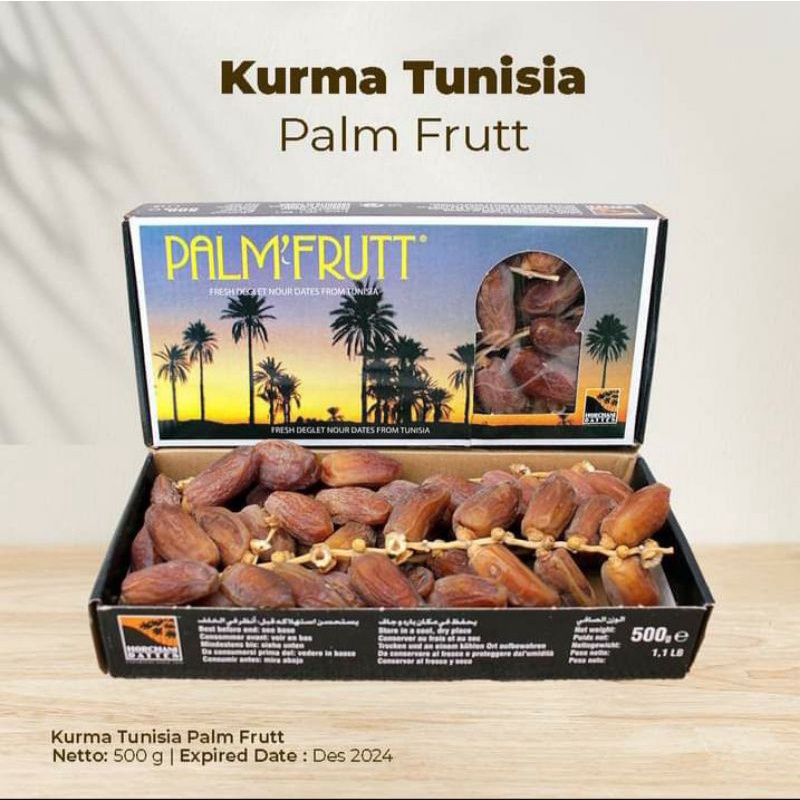 

Tunisia Tangkai PALM FRUTT 500 gr