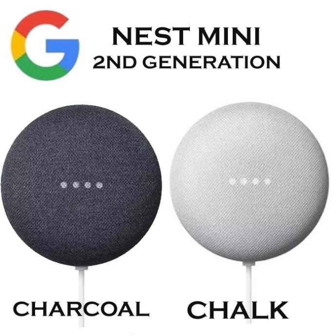 TERLARIS Google Nest Mini 2020 Original Home Mini 2 Gen Smart Speaker Bluetooth SPEAKER BLUETOOTH/SP