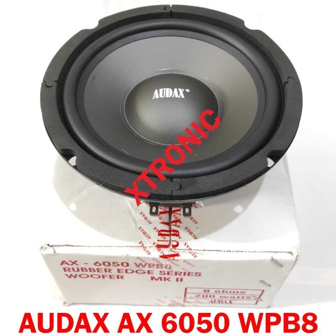 BISA COD AX-6050 WPB8 Speaker Audax 6inch 6 inch W Woofer Wofer AX6050 ORI SPEAKER BLUETOOTH/SPEAKER