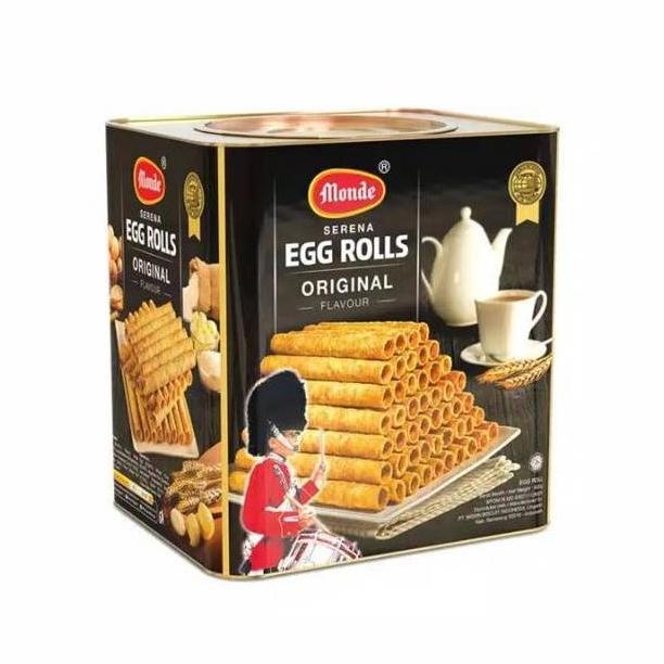 

KUE KALENG [READY] BEST SELLER BISKUIT KALENG KUE KALENG MONDE SERENA EGG ROLL EL09I09A82L