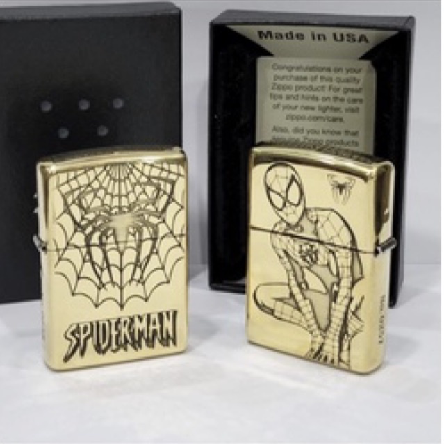 Original Zippo Spid*rman 5 sides Limited Edition