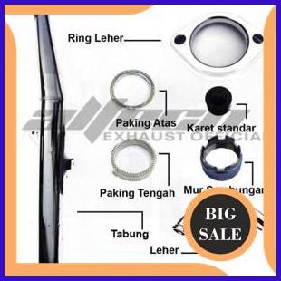 KNALPOT RX KING FULLSET C17RC BOBOKAN ALTECH ORIGINAL parts 29M4R23