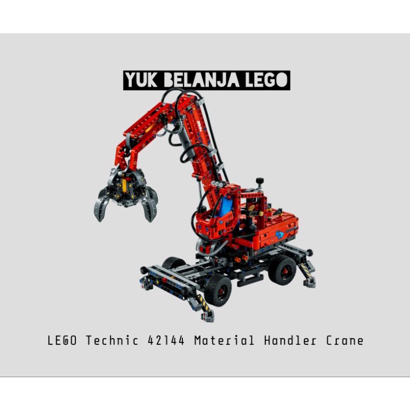 LEGO Technic 42144 Material  Handler Crane (835 pieces)