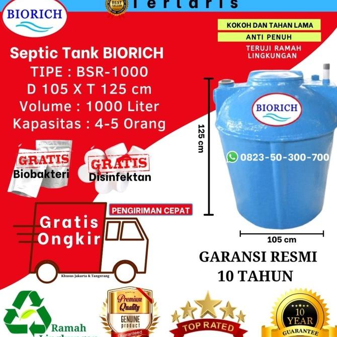 Septic Tank, Septic Tank BioTech, Septic Tank BioFil, BIORICH 1000 Ltr
