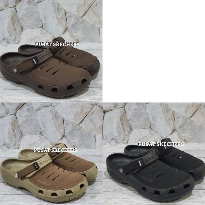 Yukon Leather/Crocs/Sepatu Crocs/Crocs Yukon Clog Leather Original