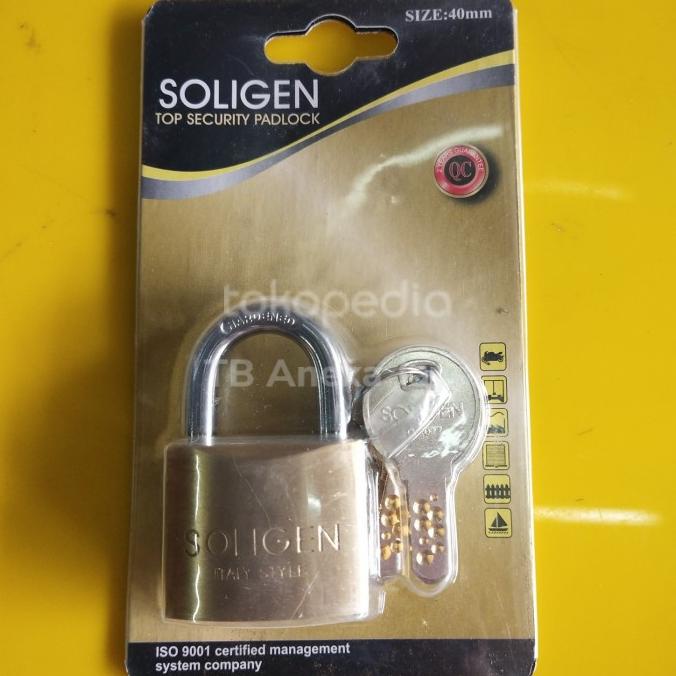 gembok soligen 40mm
