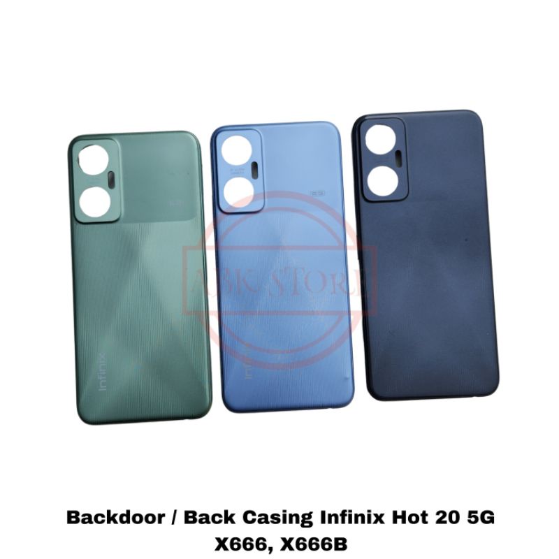 TUTUP BELAKANG BACKDOOR BACKCOVER INFINIX HOT 20 5G BACK CASING HOUSING