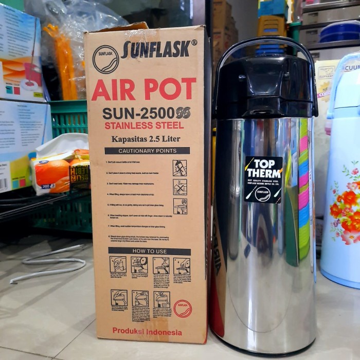 Terlaris Thermos Air Panas 2 Liter Air Pot Sunflask