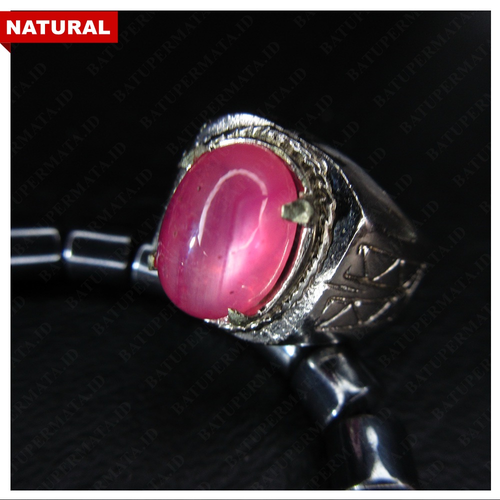 PINK RUBY PATKWA - CINCIN BATU PERMATA NATURAL