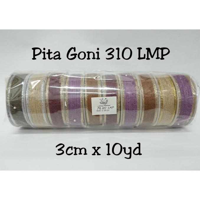 

Pita Goni Motif Rami Jute Vintage Hemp Ribbon 3cm x 10yd PG310LMP 10rl