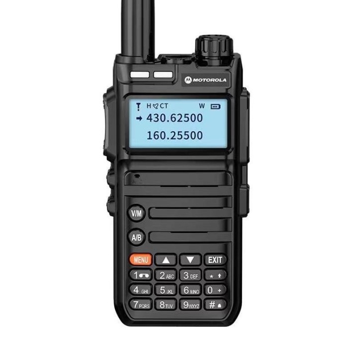 Terlaris Ht Motorola X9 Walkie Talkie X-9 Radio 25W Anti-Air Jarak Jauh 50Km