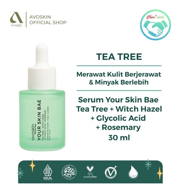 Avoskin Your Skin Bae Tea Tree - Untuk Kulit Berjerawat