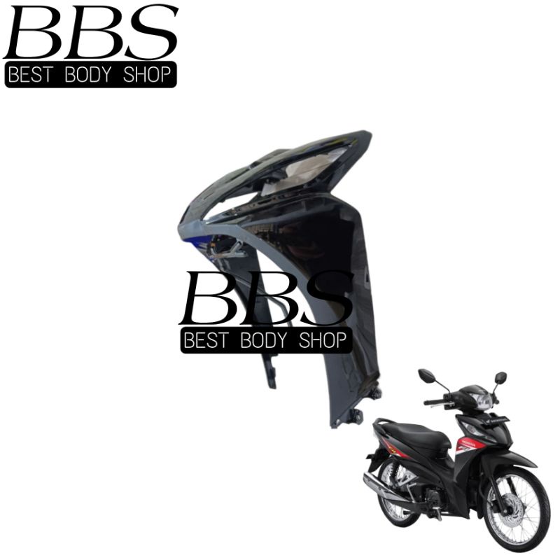 Cover Body Tameng Depan Honda Revo Fit Fi | Bodi Dasi Depan Revo Fit Injection Warna Hitam