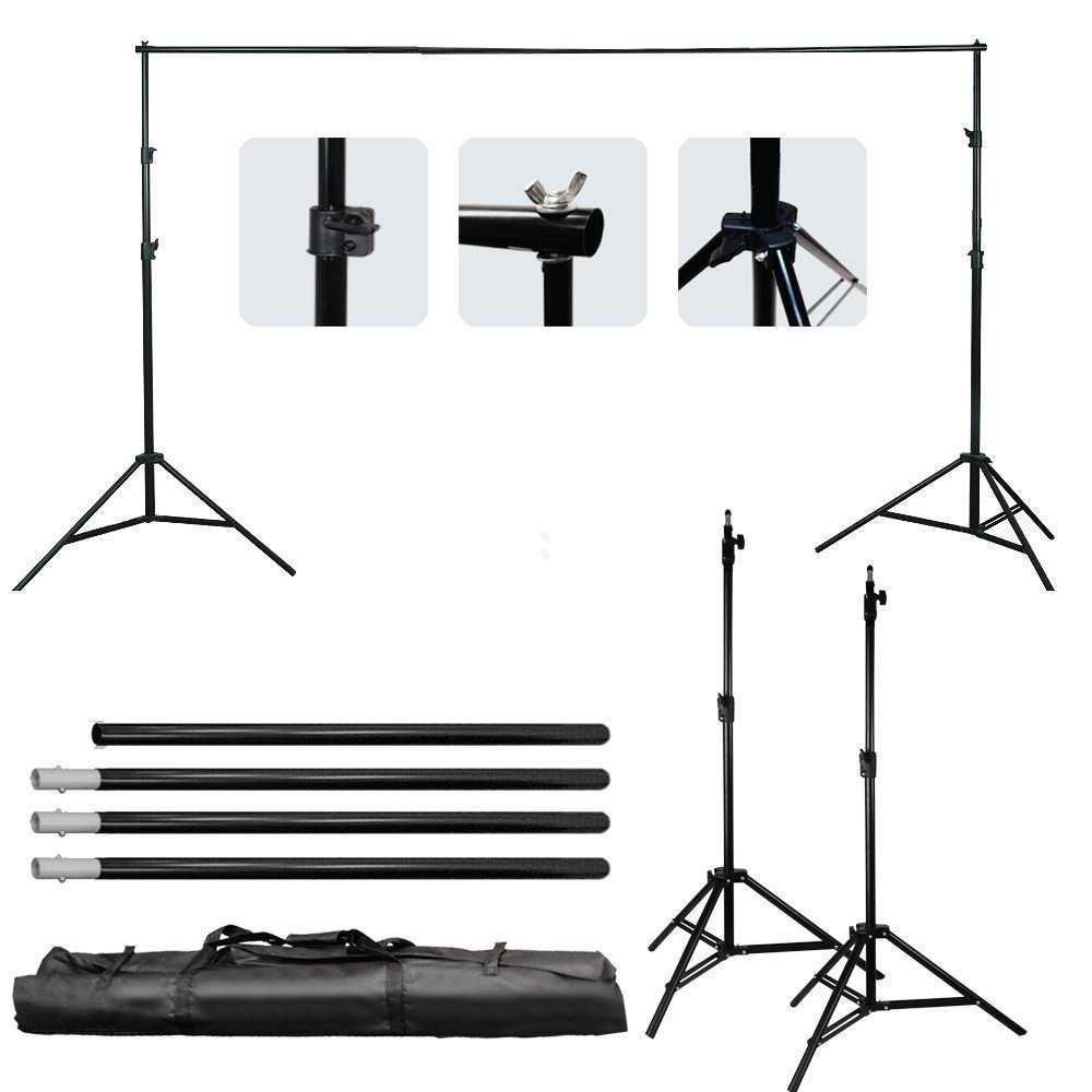 TaffSTUDIO Bracket Stand Backdrop Foto Studio 190 x 300 cm - BS-300