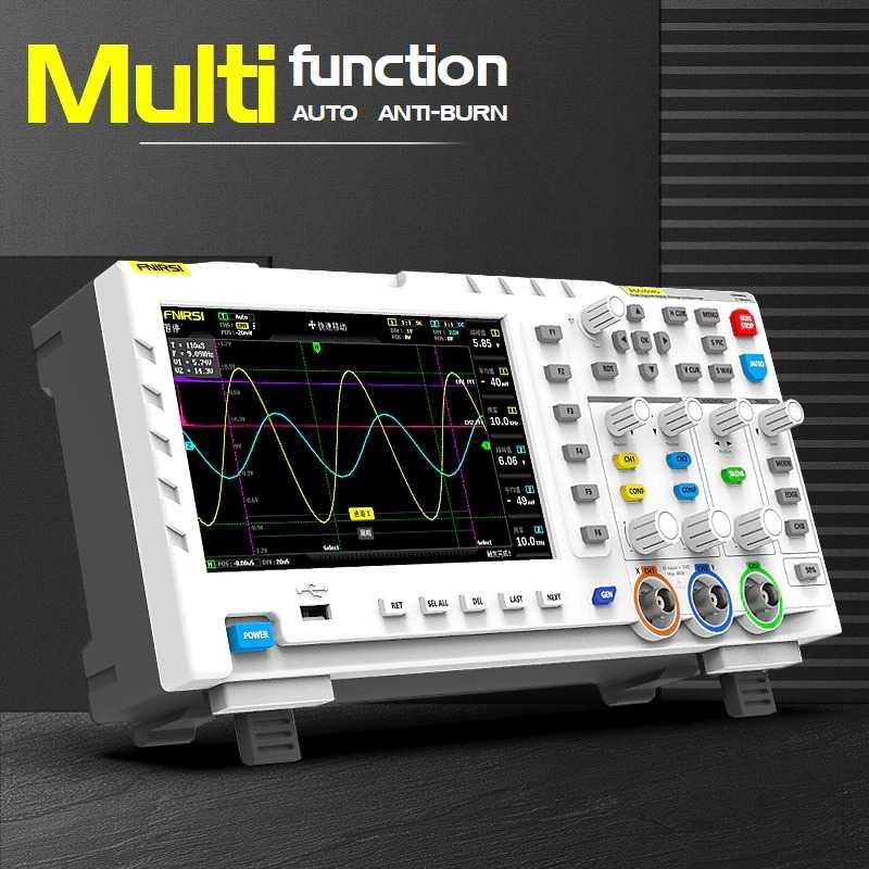 FNIRSI Digital Oscilloscope 2 in 1 Dual Channel 100MHz 1 GSa/s 1014D Scoter Listrik Scoter Listrik Volt Meter Motor Volt Meter Motor Volt Meter Digital Volt Meter Digital Volt Meter Ac Volt Meter Ac Tester Digital Multitester Tester Digital Multitester Vo