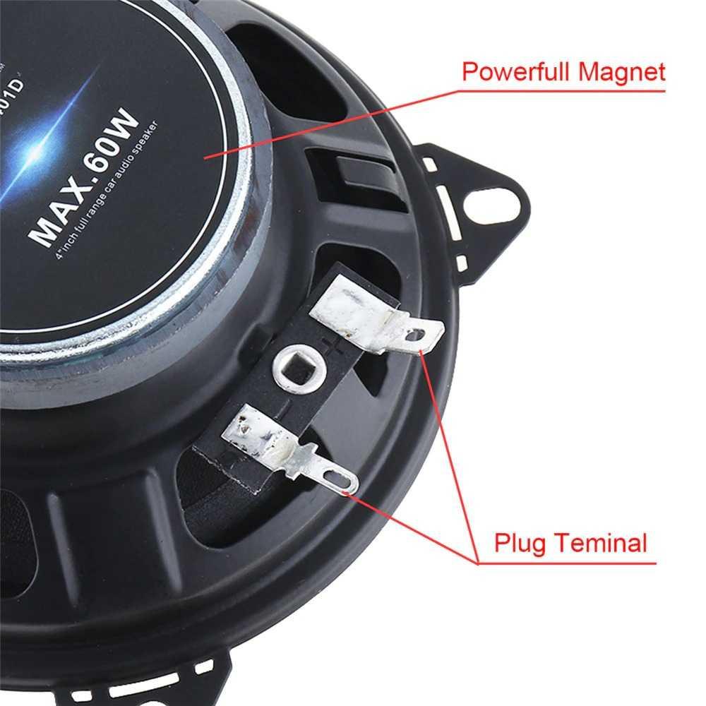 LaBo Speaker Subwoofer Mobil Stereo HiFi 4 Inch 60W 2 PCS B-PS1401D Mobil Pintu Subwoofer Karet Pintu Mobil Bass Subwoofer Mobil Speaker Mobil Karpet Mobil Avanza Speaker Subwoofer Tweeter Mobil Speaker Pintu Mobil Legacy Speaker Aktif Mobil Speker Mobil