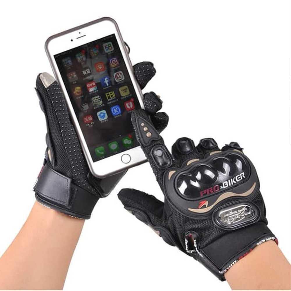 PRO-BIKER Sarung Tangan Motor Sporty Glove Touchscreen CS-01C