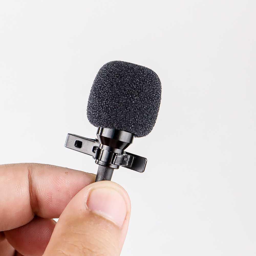 TaffSTUDIO Microphone Clip-on Lightning Plug Lavalier iPhone H-041