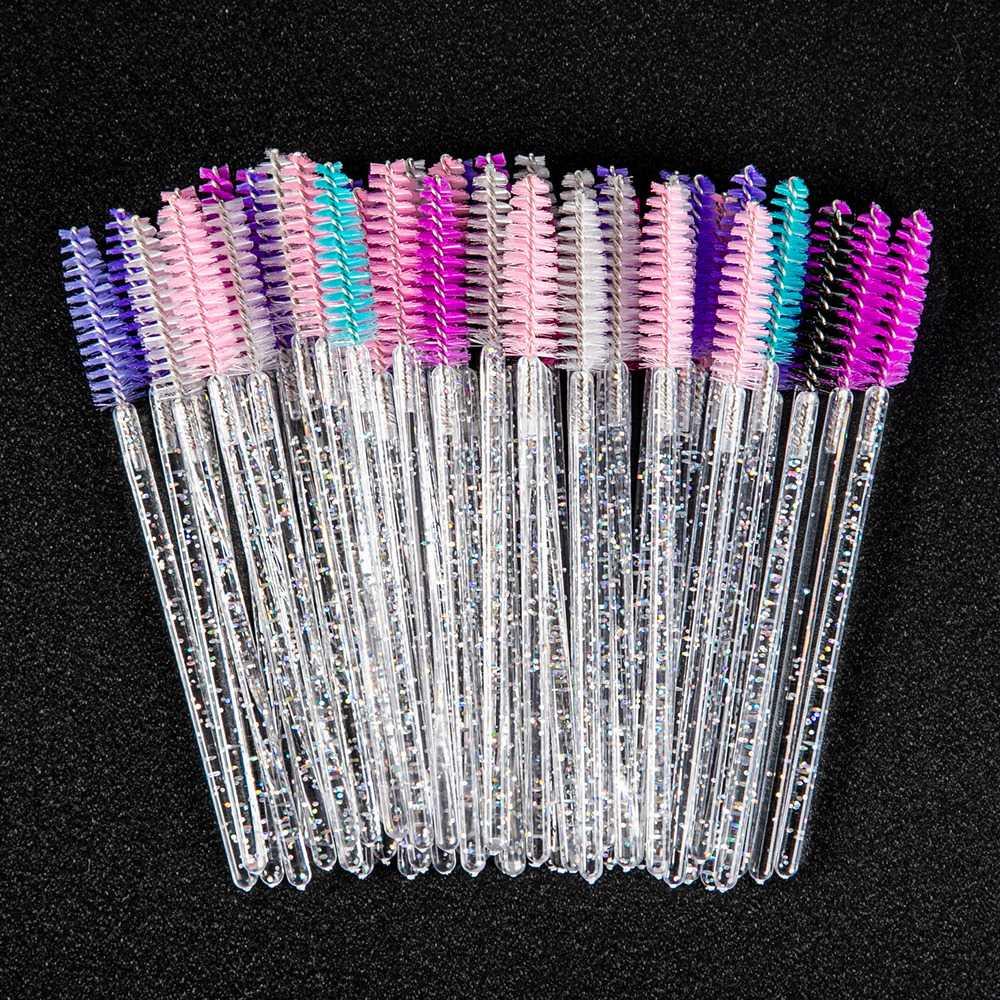 Zwellbe Brush Bulu Mata Disposable Eyelash Extension Tool 50 PCS 07