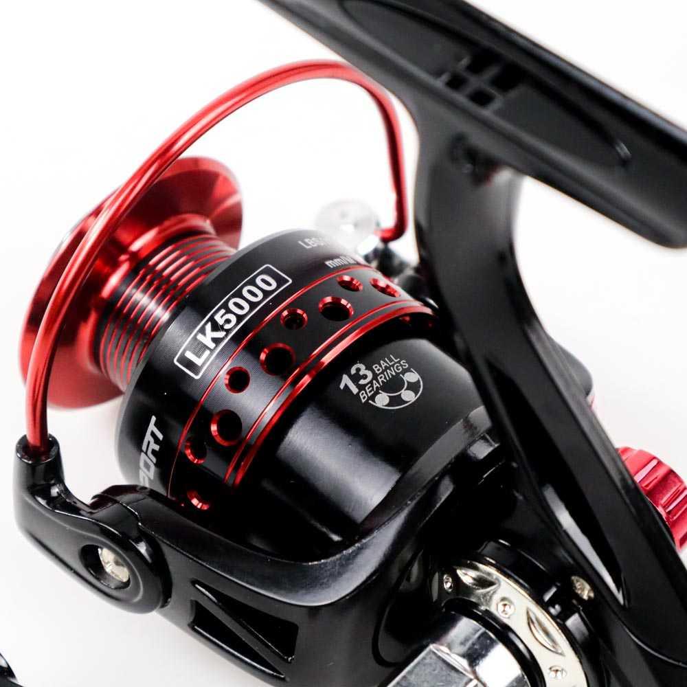 TaffSPORT Reel Pancing Spinning 5.2:1 Ball Bearing 13 LK5000 Pancing Reel Power Handle Ril Pancing Reel Pancing Power Handle Pancing Casting Rell Pancing Power Handle Casting Reel Pancing Mini Reel Casting Reel Baitcasting Real Pancing Power Handle Rell