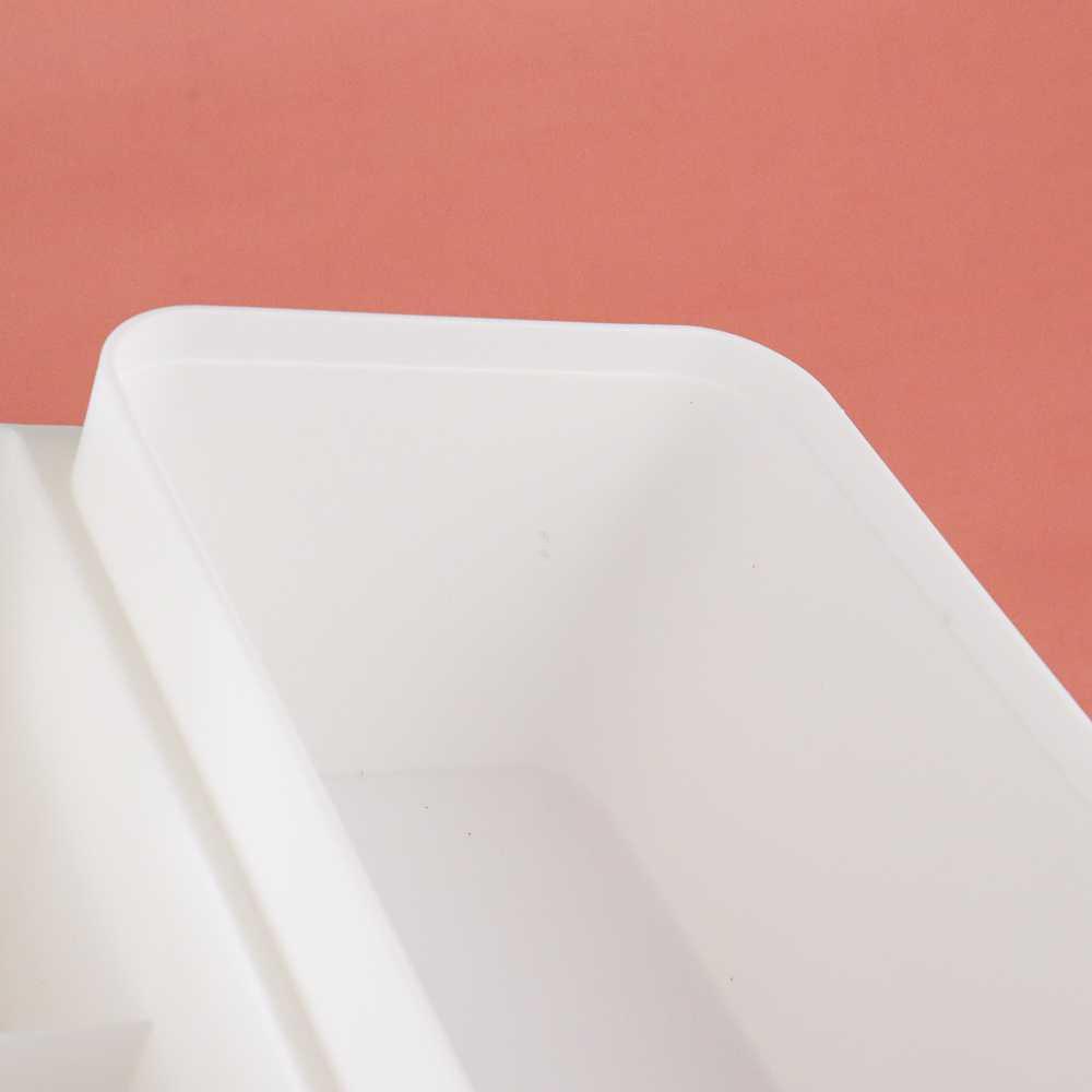 RSCHEF Kotak Tisu Kayu Multifungsi Model 2 Slot J002