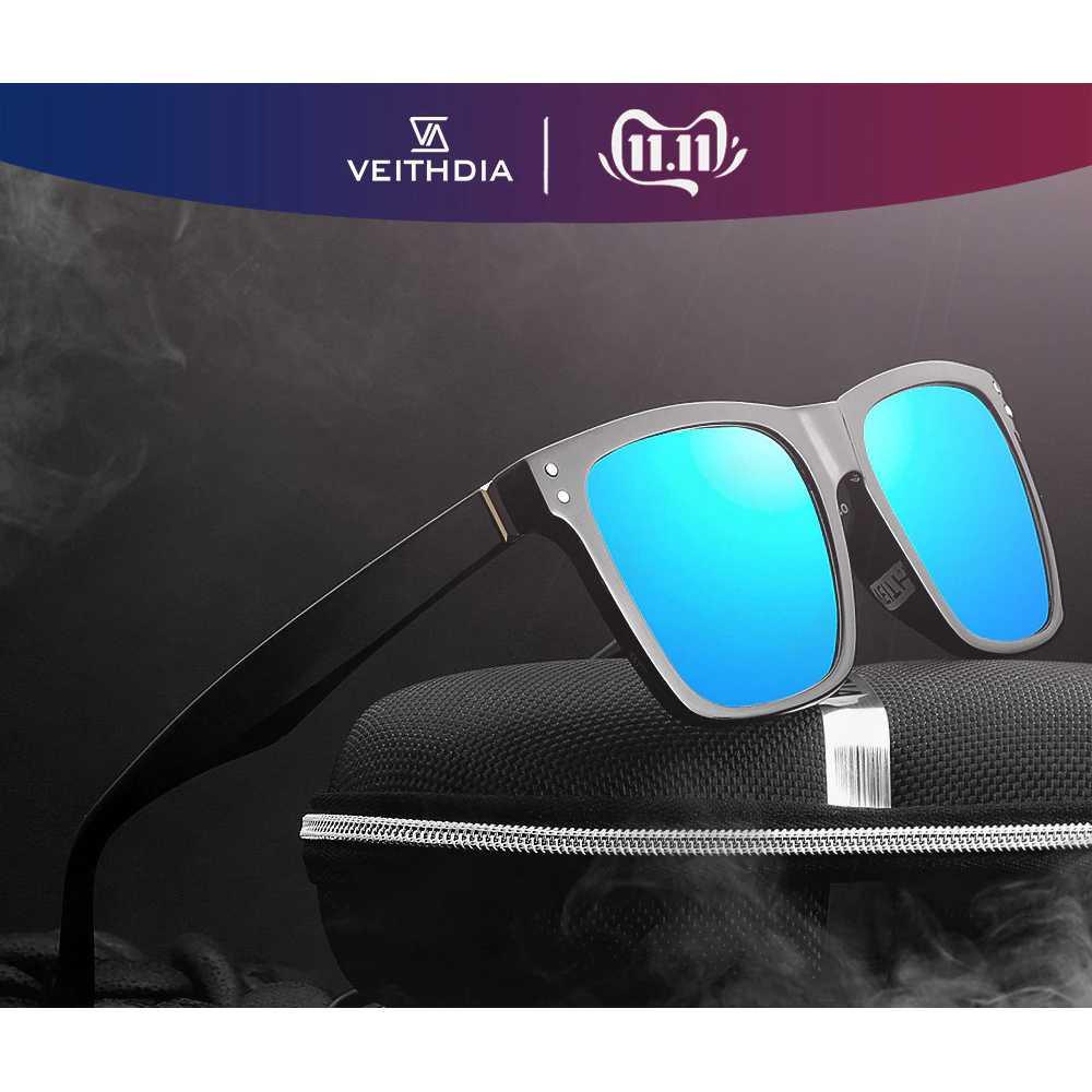 Veithdia Kacamata Classic UV Polarized Sunglasses 7018