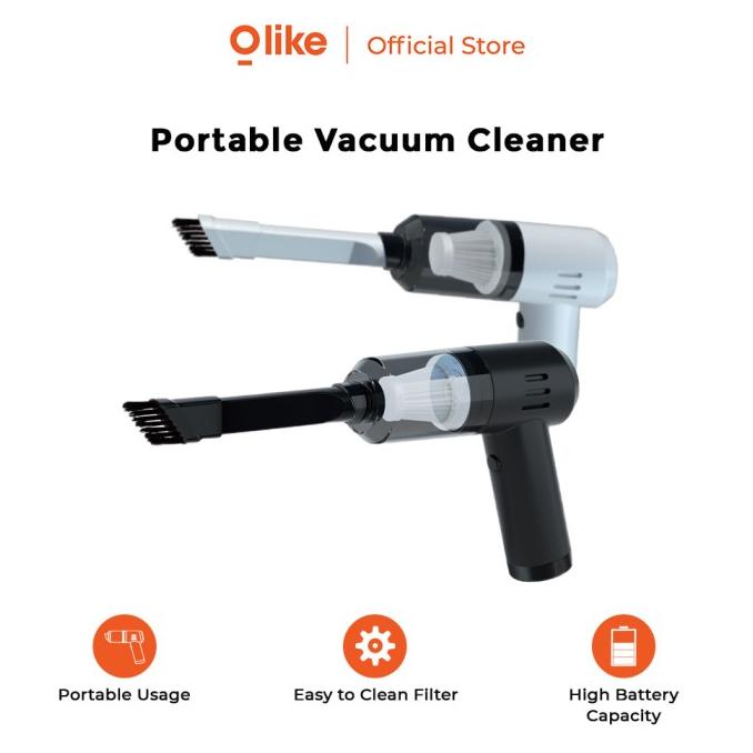 Terbaru Olike Mini Portable Vacuum Cleaner Penyedot Penghisap Debu Mobil Rumah Sale