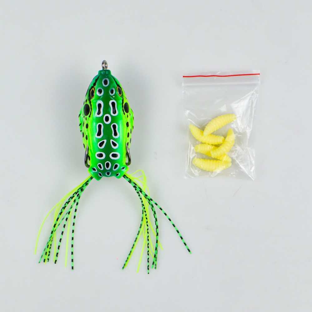 LIXADA Umpan Pancing Ikan Set Fishing Bait Kit 45PCS DWS250-C Umpan Casting Soft Frog Umpan Casting Gabus Toman Spiner Pancing Set Pancing Ikan Umpan Pancing Adunmancing Umpan Ikan Mas Apollo Pancing Casting Umpan Ikan Umpan Casting Toman Umpan Toman Cast