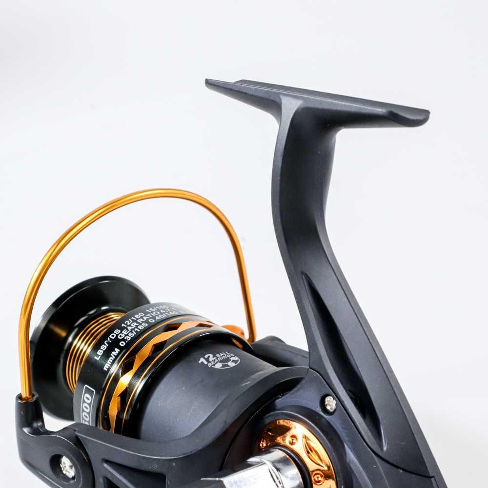 TaffSPORT JK5000 Reel Pancing Spinning Fishing 4.7:1 Ball Bearing 12 Pancing Reel Power Handle Ril Pancing Reel Pancing Power Handle Pancing Casting Rell Pancing Power Handle Casting Reel Pancing Mini Reel Casting Reel Baitcasting Real Pancing Power