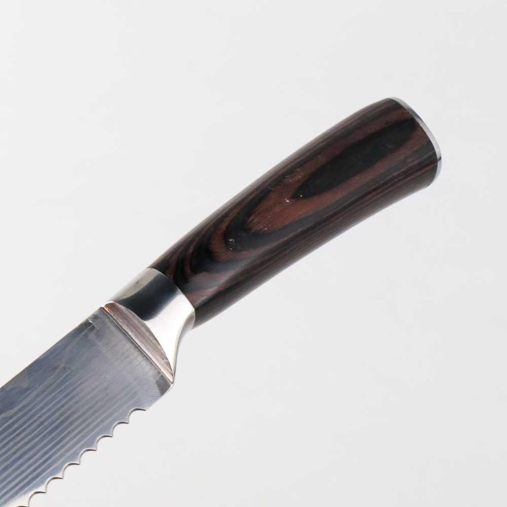 XITUO Pisau Dapur Chef Damascus Pattern