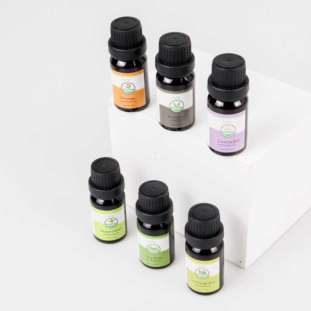 Taffware HUMI Pure Essential Oils Minyak Aromatherapy 10ml 6PCS - K-E7