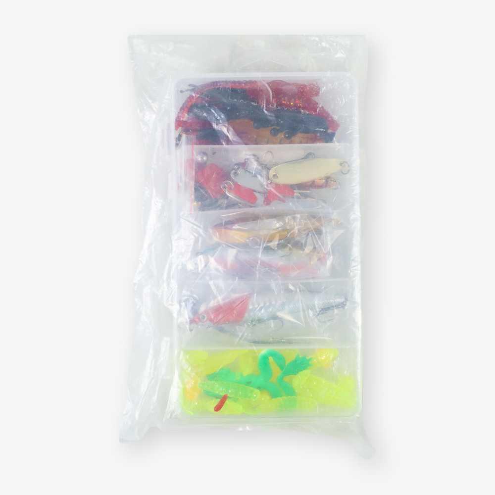 LIXADA Umpan Pancing Ikan Set Fishing Bait Kit 91PCS DWS250-F Umpan Casting Soft Frog Umpan Casting Gabus Toman Spiner Pancing Set Pancing Ikan Umpan Pancing Adunmancing Umpan Ikan Mas Apollo Pancing Casting Umpan Ikan Umpan Casting Toman Umpan Toman Cast