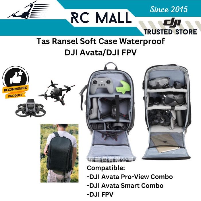 Terlaris Tas Ransel Bag Dji Avata Dji Fpv Combo Soft Carrying Case Backpack