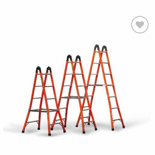 Tangga Lipat 1.5 M // Tangga Aluminium 2 Fungsi // ,